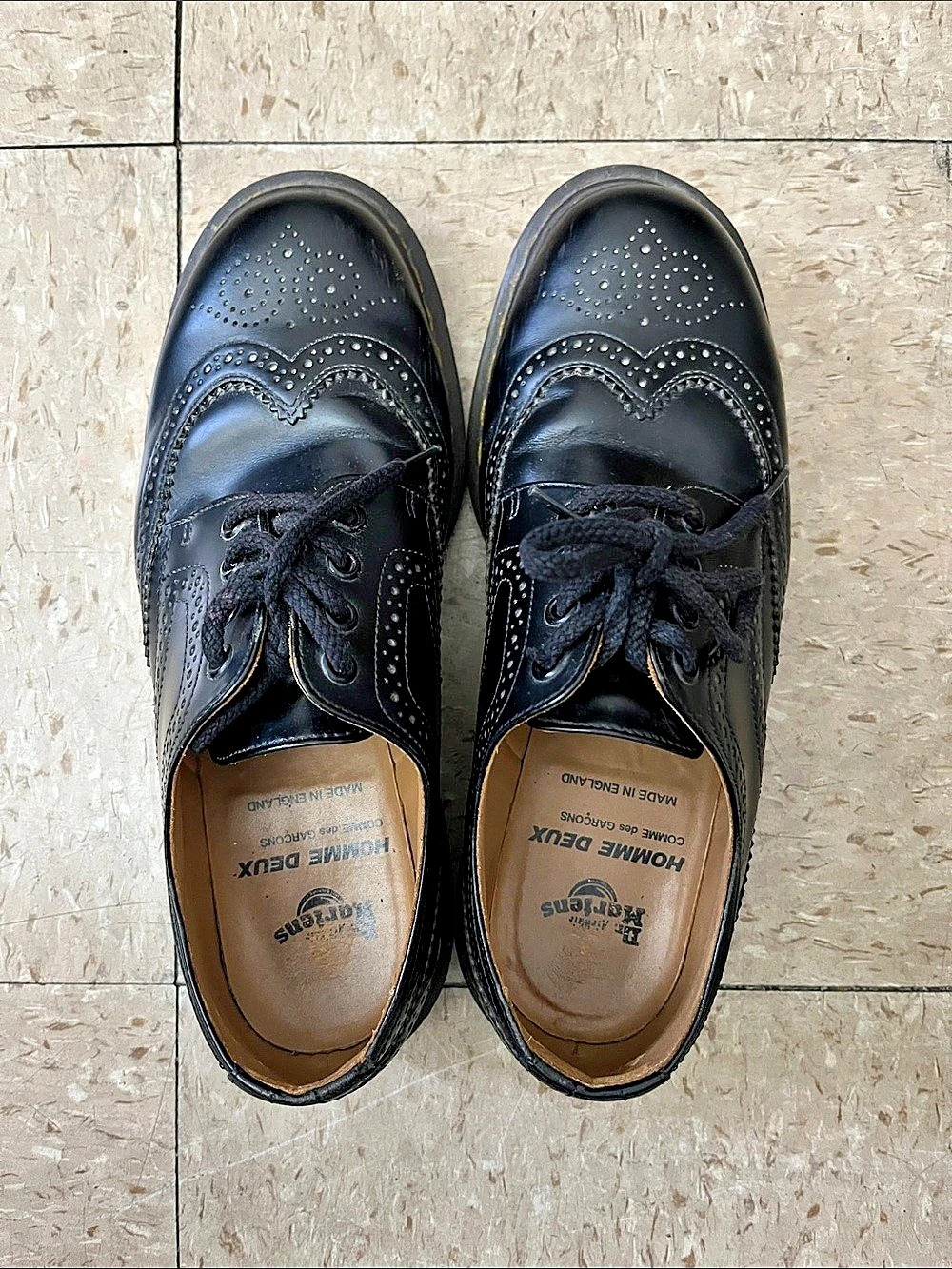 Dr. Martens Homme Deux Comme des Garcons